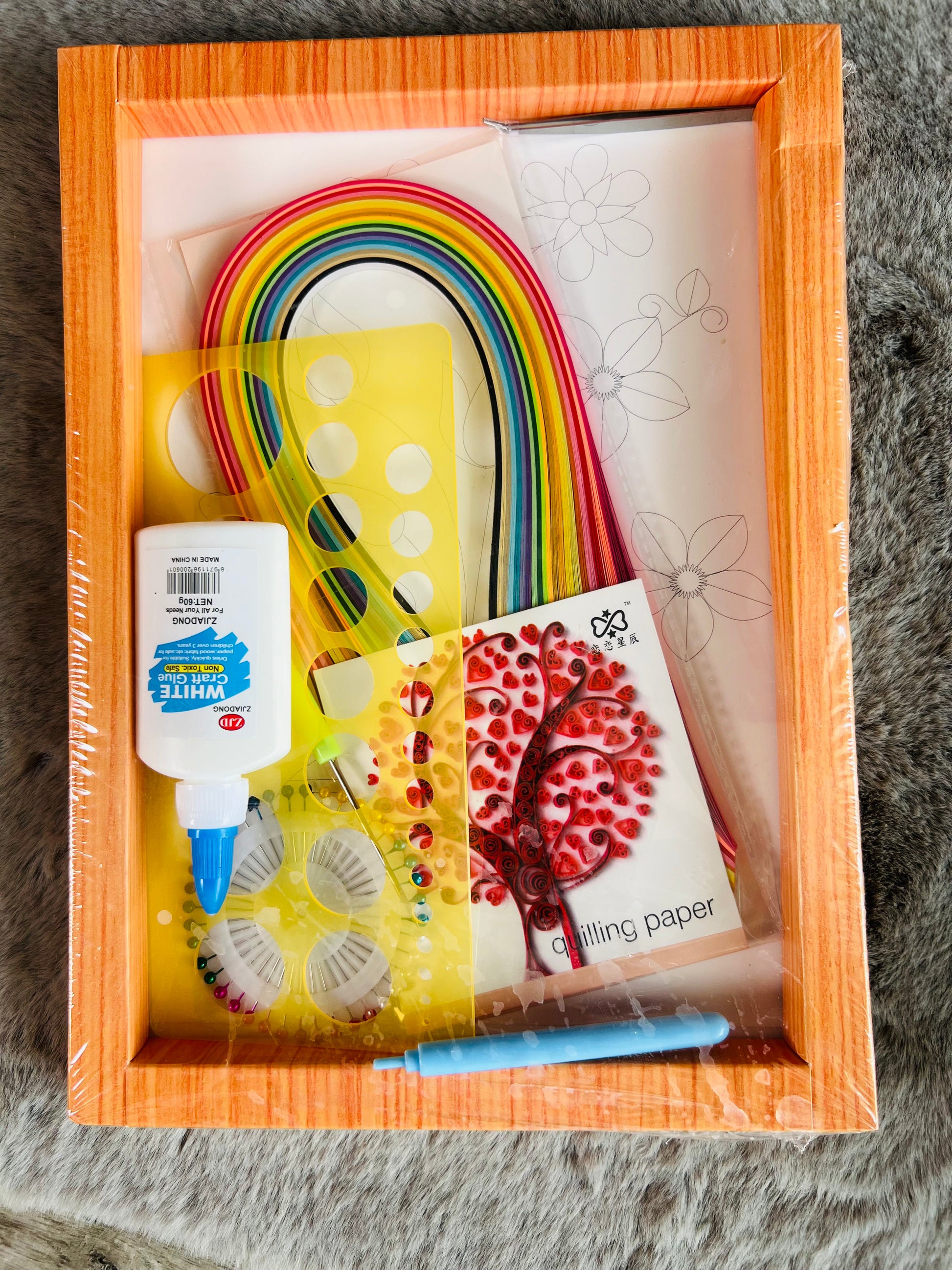 Easy Quilling Basket DIY Quilling Paper Kit Creative And Fun Kids