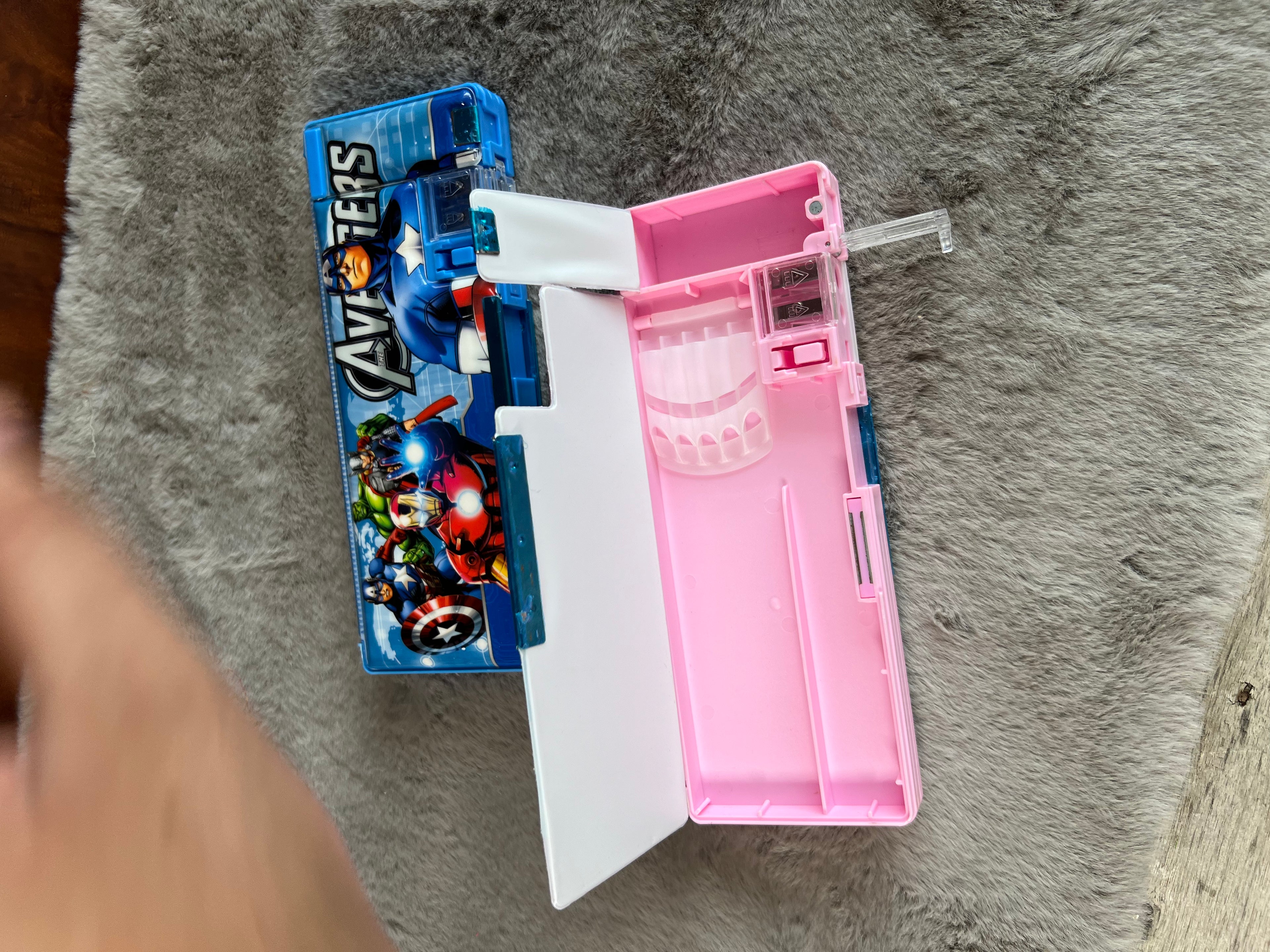 Avengers & Princess Theme Pencil Box for Boys & Girls - Exciting Kids' Birthday Return Gifts