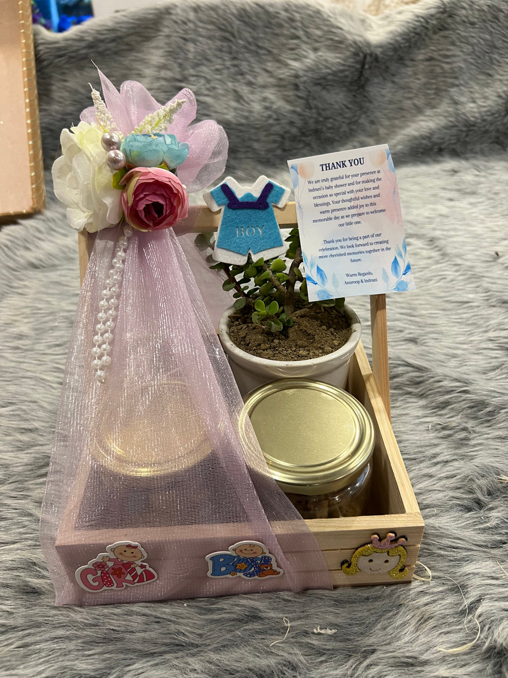 Elegant Baby Celebration Gift Hamper