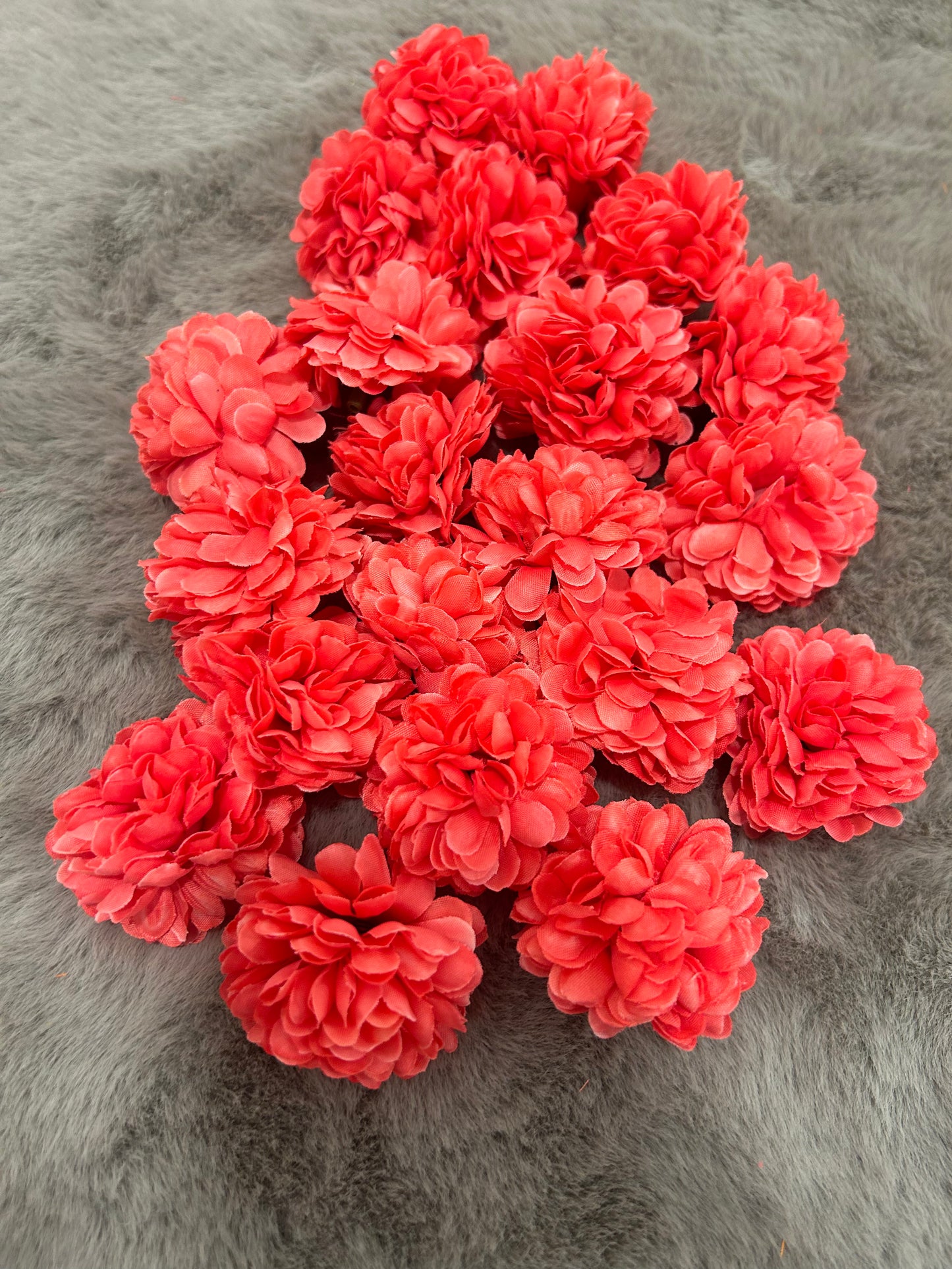 Artificial Small Carnation Flowers - Ideal for Gift Decorations, Wedding Packings, Trousseau, and Floral Jewelry