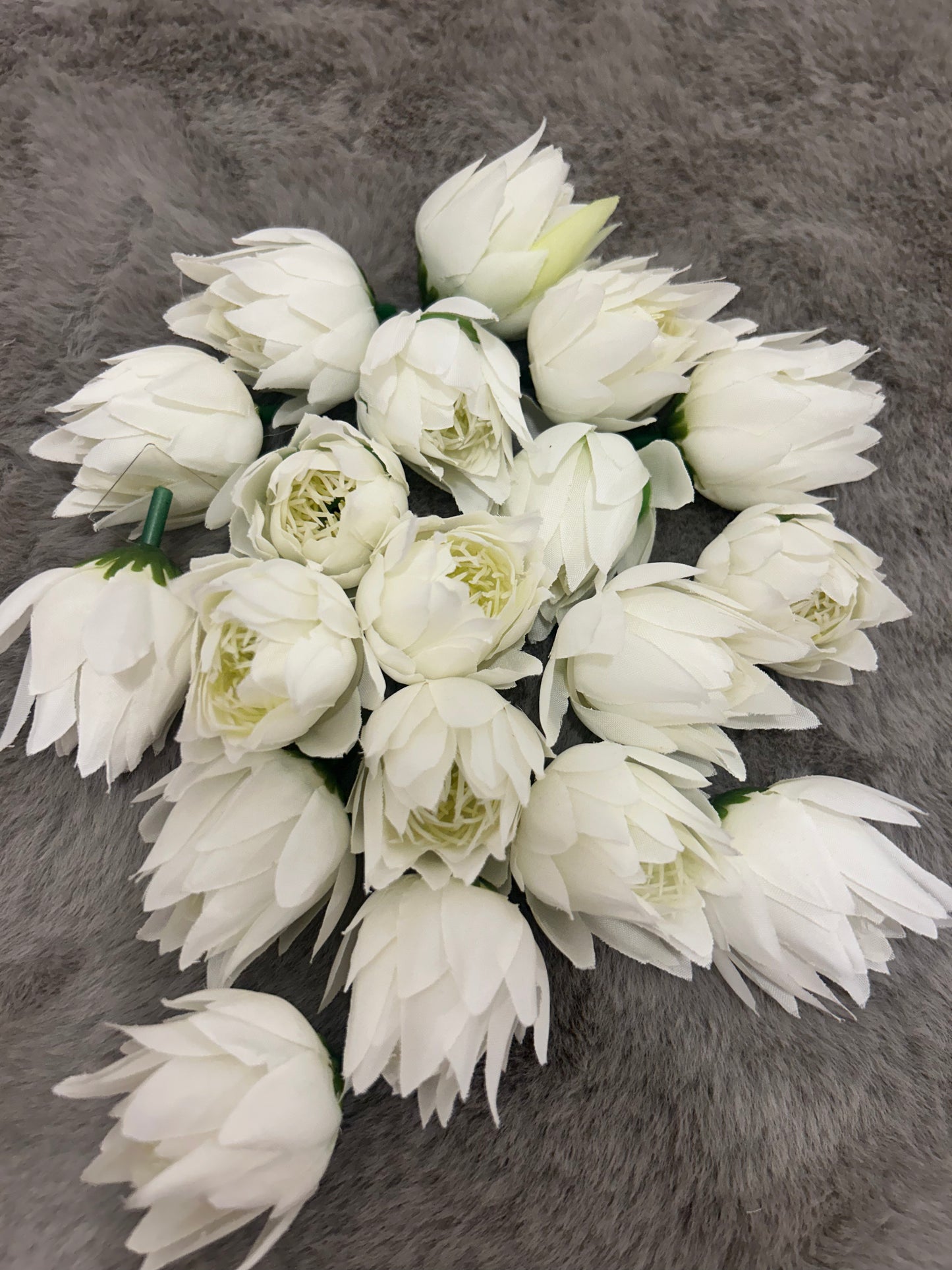 Artificial Lilies - Fabric Lilies for Elegant Gift Decorations, Wedding Packings, Trousseau, and Floral Jewelry