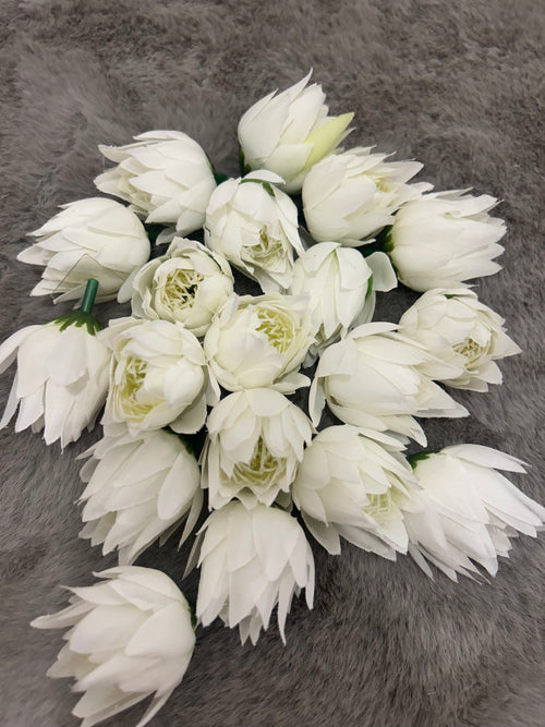 Artificial Lilies - Fabric Lilies for Elegant Gift Decorations, Wedding Packings, Trousseau, and Floral Jewelry