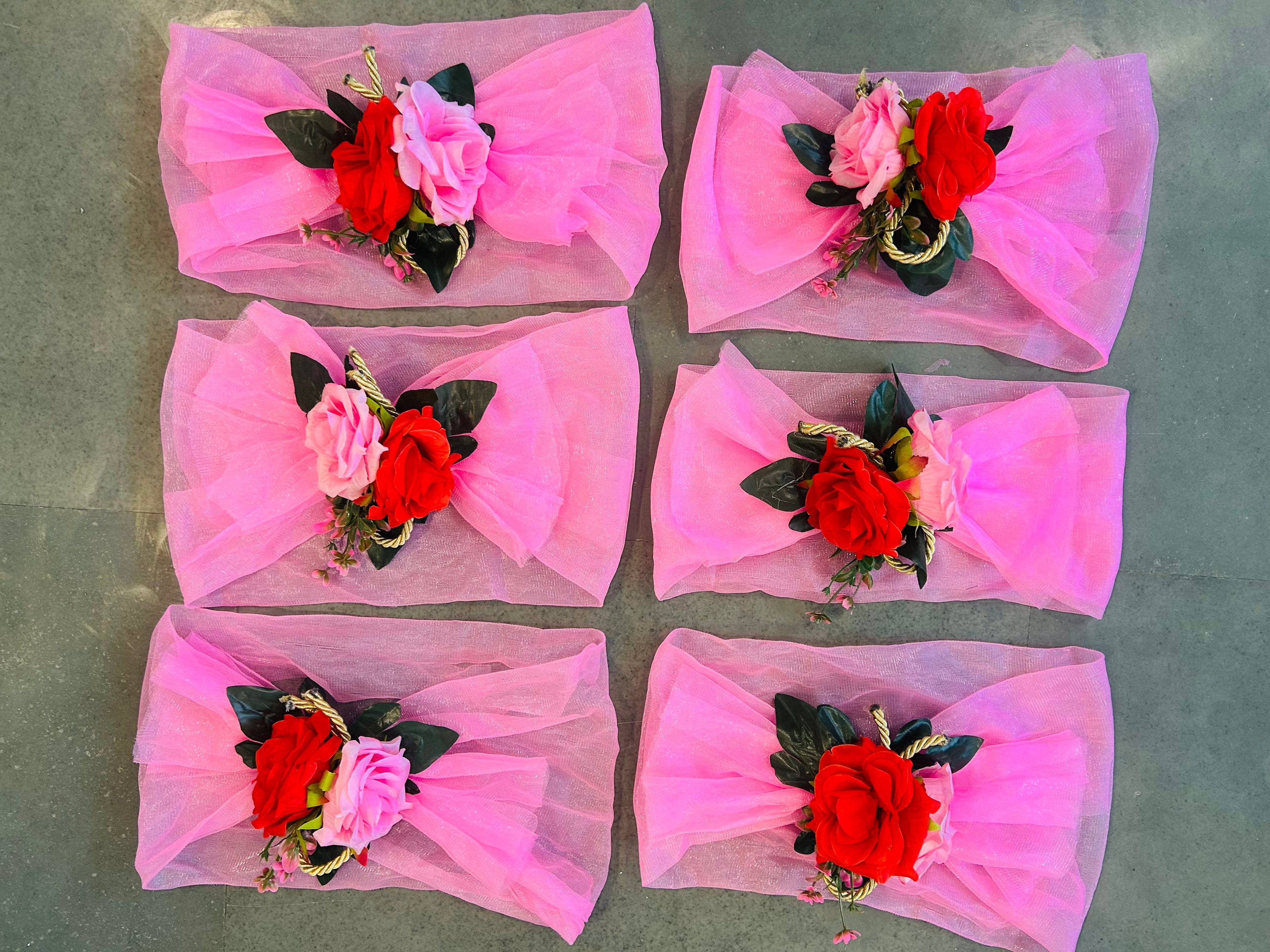 Blush Floral Tray Cover