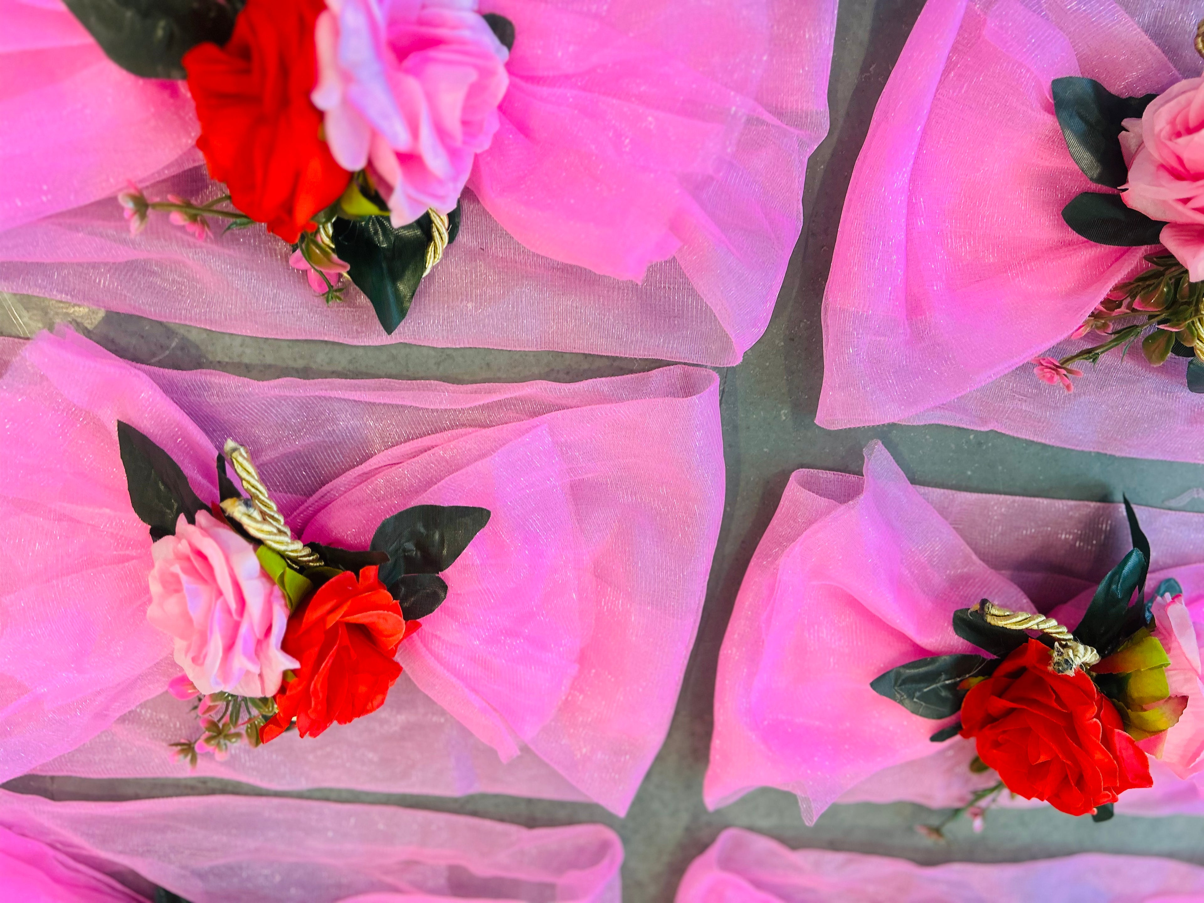 Blush Floral Tray Cover