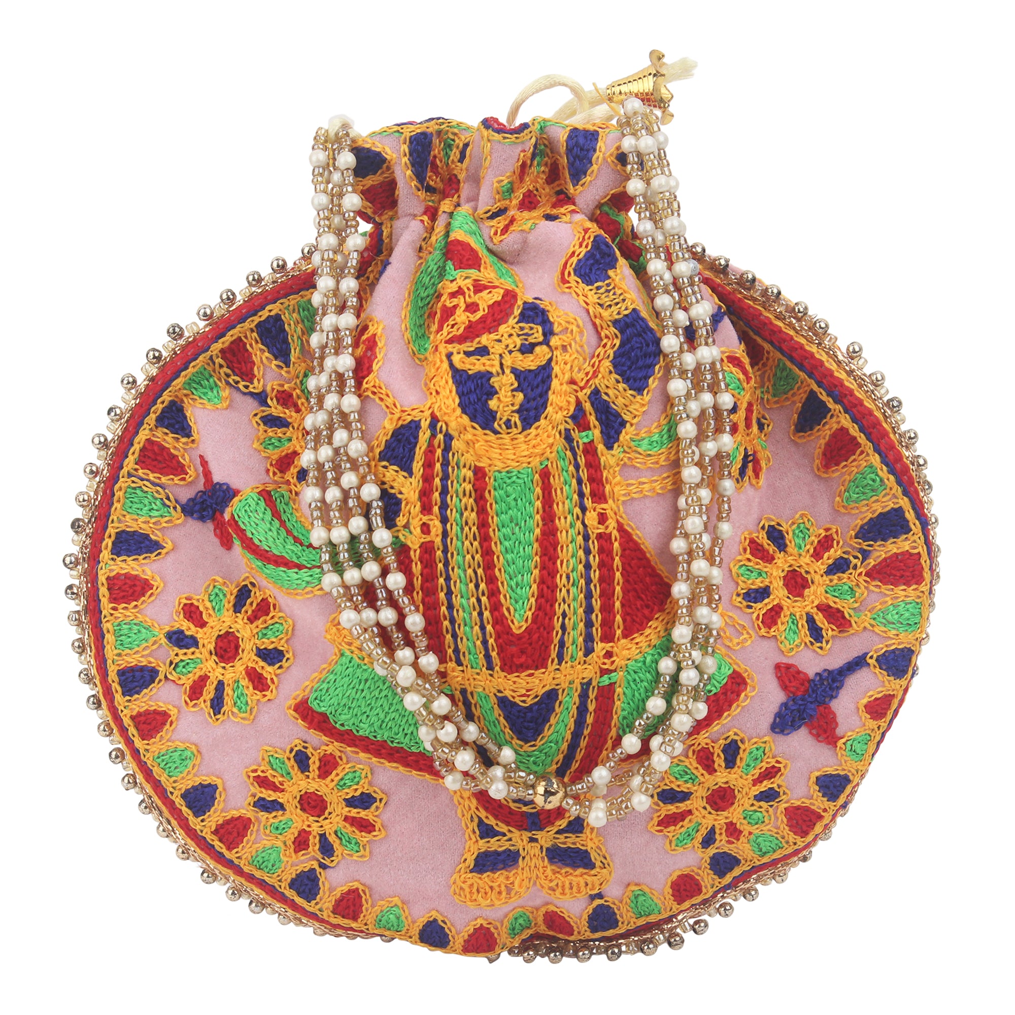 Divine Tirupatiji Potli Batwa Bag: Sacred Return Gift & Traditional Accessory