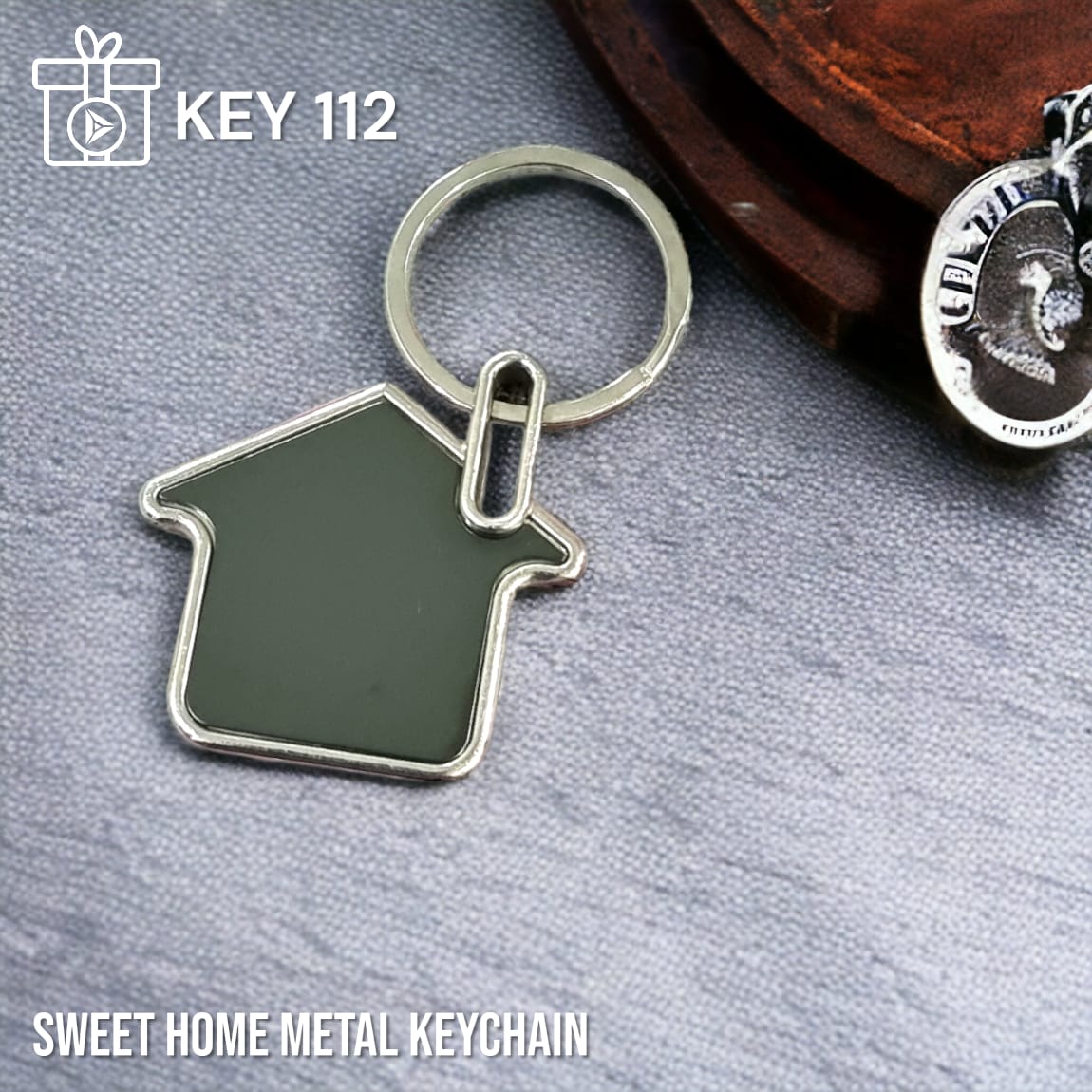 Sweet Home Design Keychain | Premium Corporate Gift for Employees & Clients