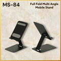 Premium matte black iPad stand for executive office desks
