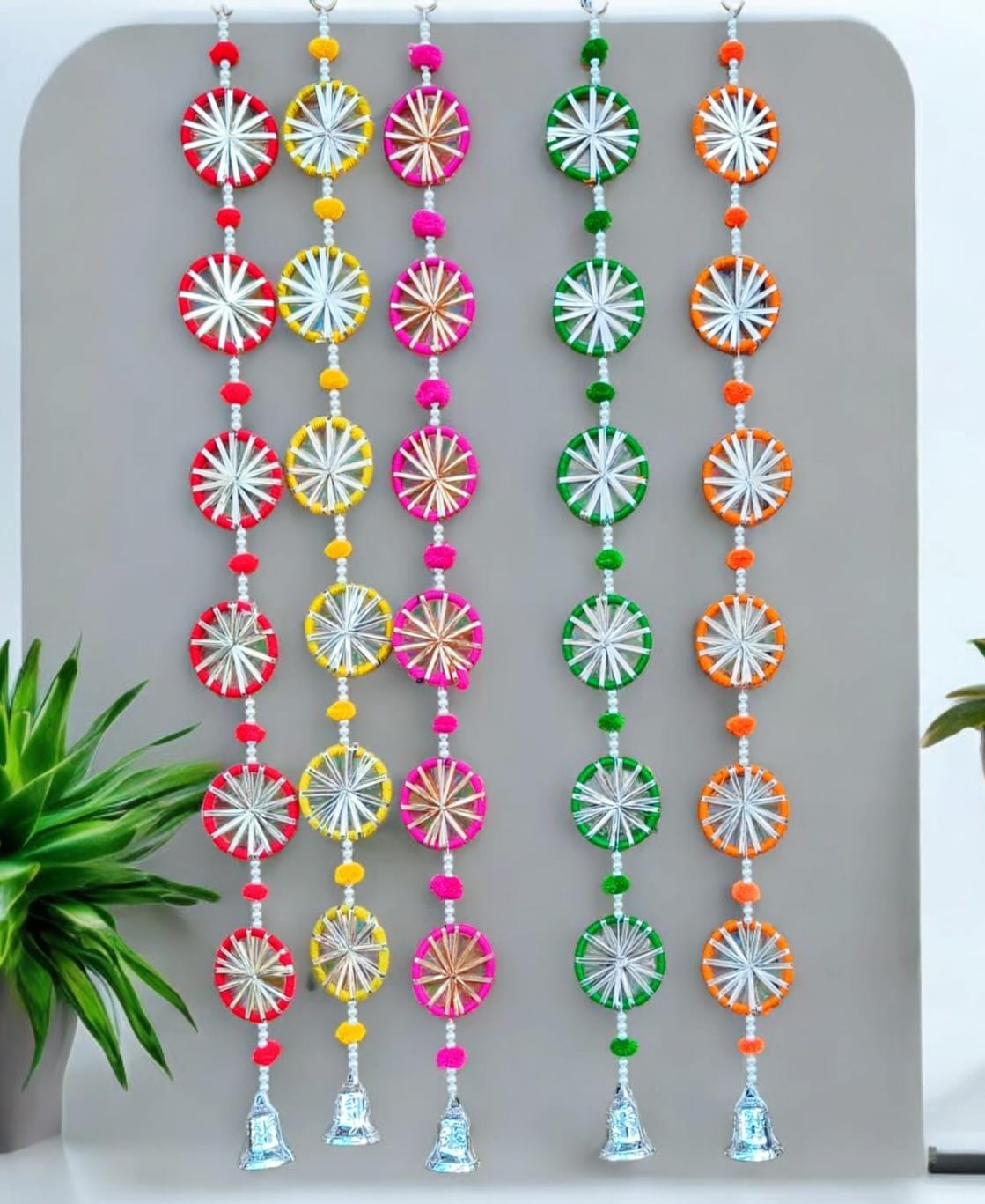 Handmade ring hanging 38 inch for doors and walls