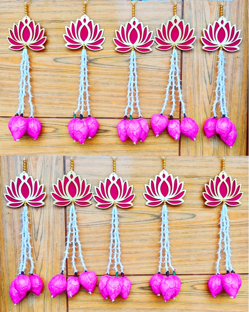 Lotus hanging 16x5 inch for doors and walls