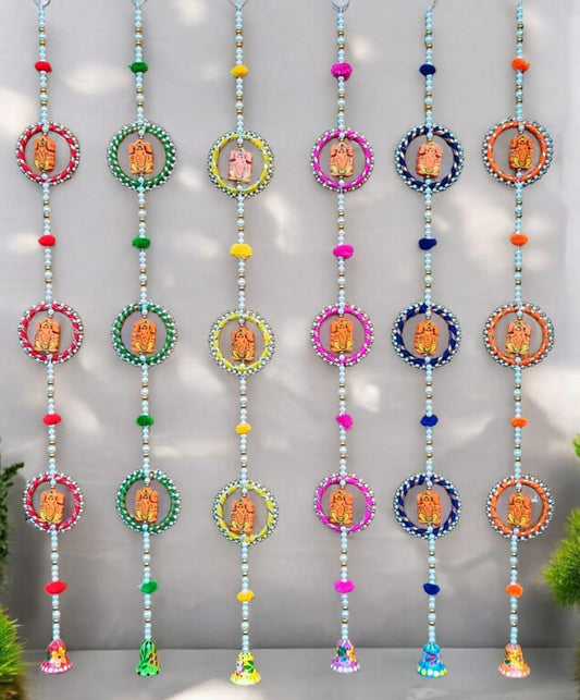 Handcrafted festive Ganesh Ji hanging for doors and walls