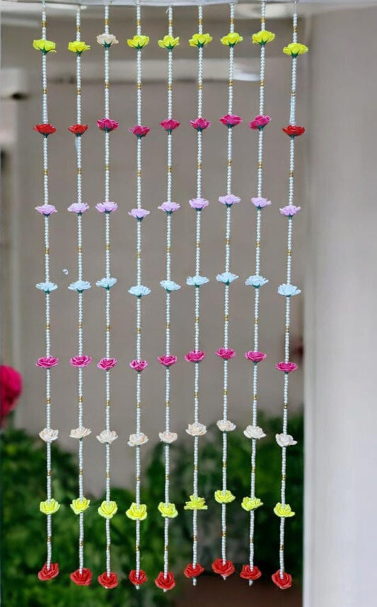 Festive flower hanging for home décor and pooja rooms