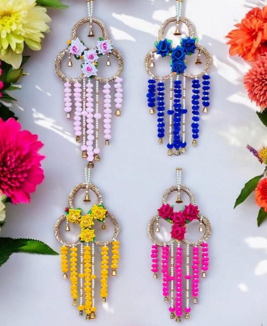 28x11 inch big flower design hanging for doors and walls