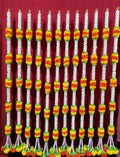 Artificial floral hanging décor for Diwali