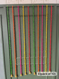 Handmade pom pom wall hanging for festivals