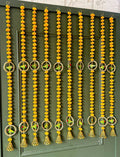 "Parrot pom pom hanging 45 inch for festive décor"