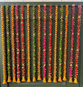40 Inch decorative ghanti wall hanging with colorful balls