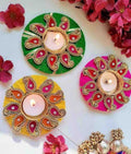 Beautiful design tea light candle holder 4.3 inch for home décor