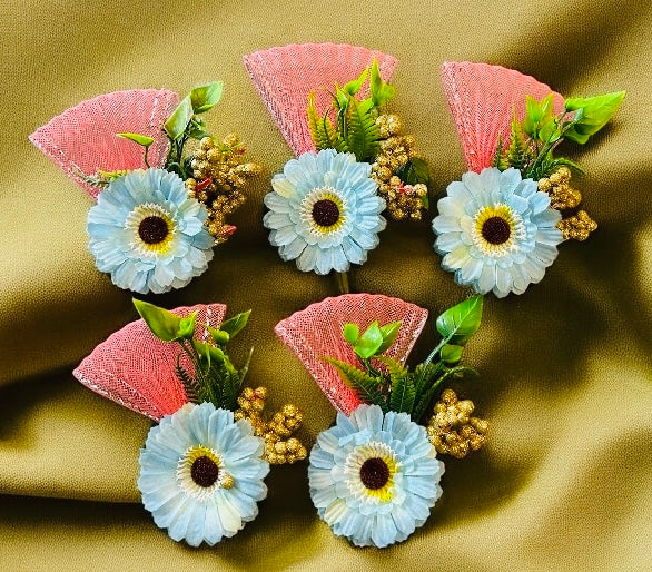 Single Artificial Sunflower Bunch – Assorted Colors | Gift Packing & Décor by Wrap Shap