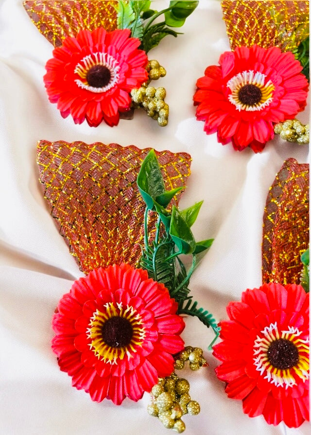 Single Artificial Sunflower Bunch – Assorted Colors | Gift Packing & Décor by Wrap Shap