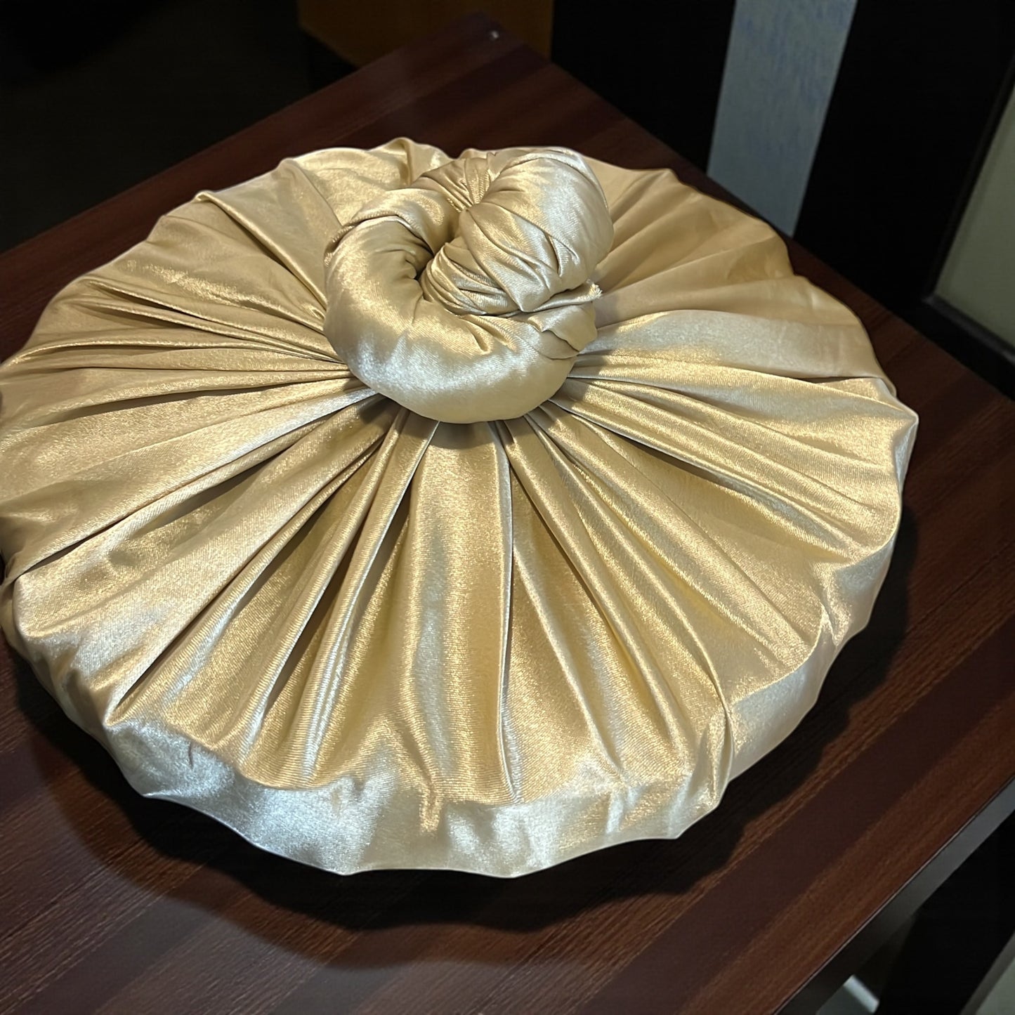 Premium Dry Fruit Hamper – 7 Variety Dry Fruits in Metal Urli with Furoshiki Wrapping