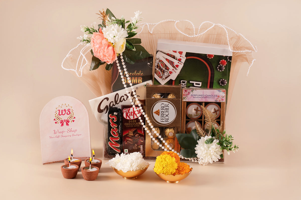 Wedding gift hamper of Shea Royal products
