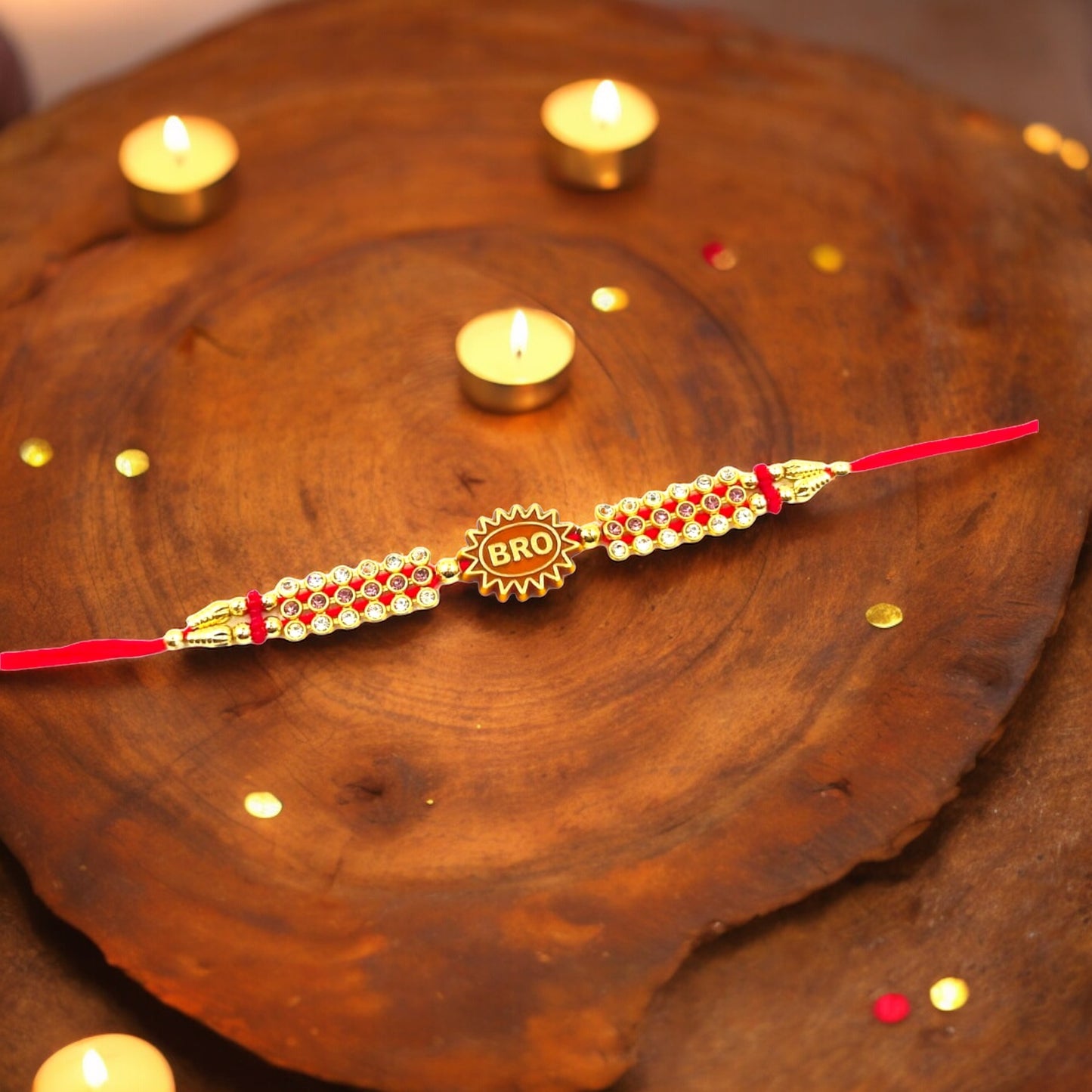 Wrap Shap 1606 Bro Rakhi – Celebrate Brotherly Love with Roli Chawal