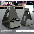 Universal black stand for iPad and smartphones corporate gift