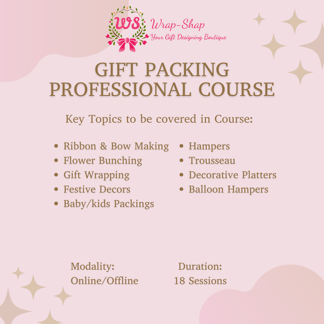 Gift Packing Professional Course