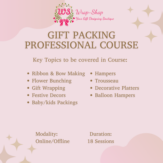 Gift Packing Professional Course