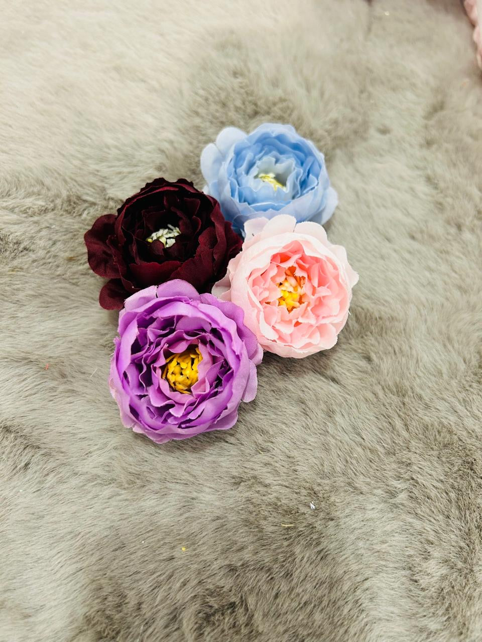 Vibrant Peony Flowers for Bunches, Gifts, Decor & More - Assorted Colors - 6cm Size