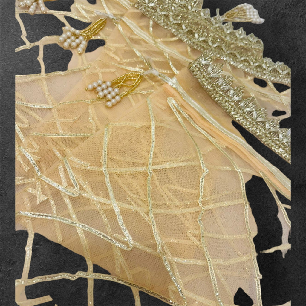 Golden Gota Work Potli Batwa Bags