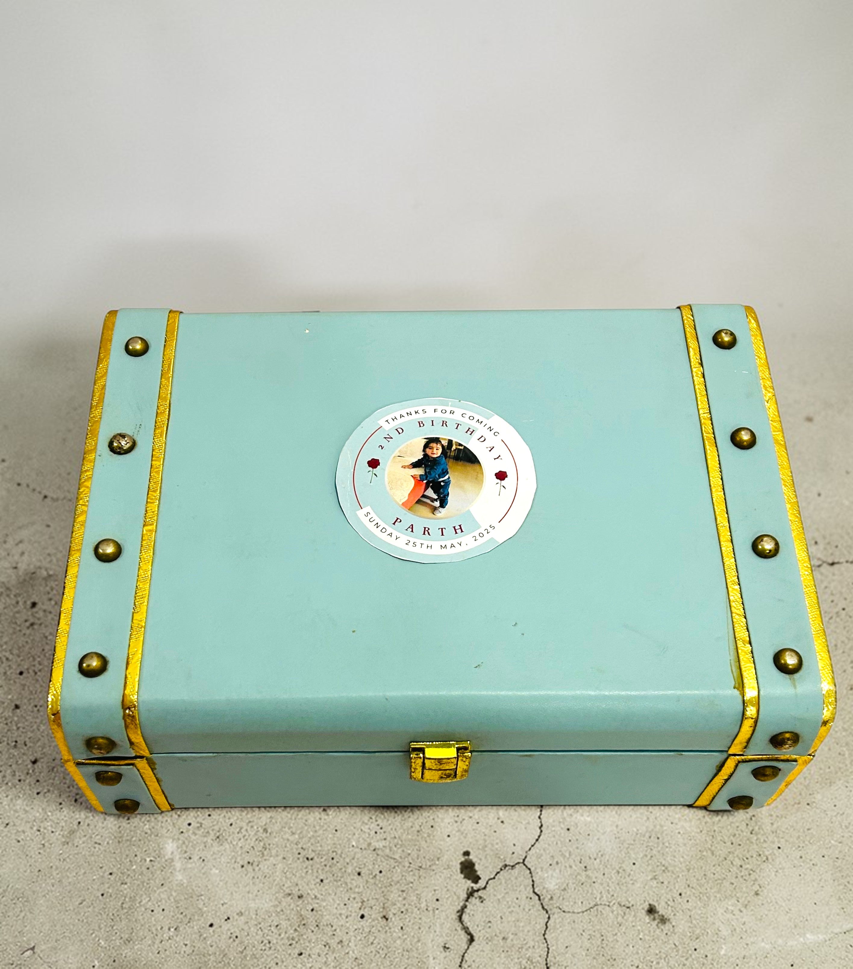 Baby boy premium return gift hamper box
