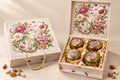 Premium Bag Style Four Jar Dry Fruit Gift Box by Wrap Shap