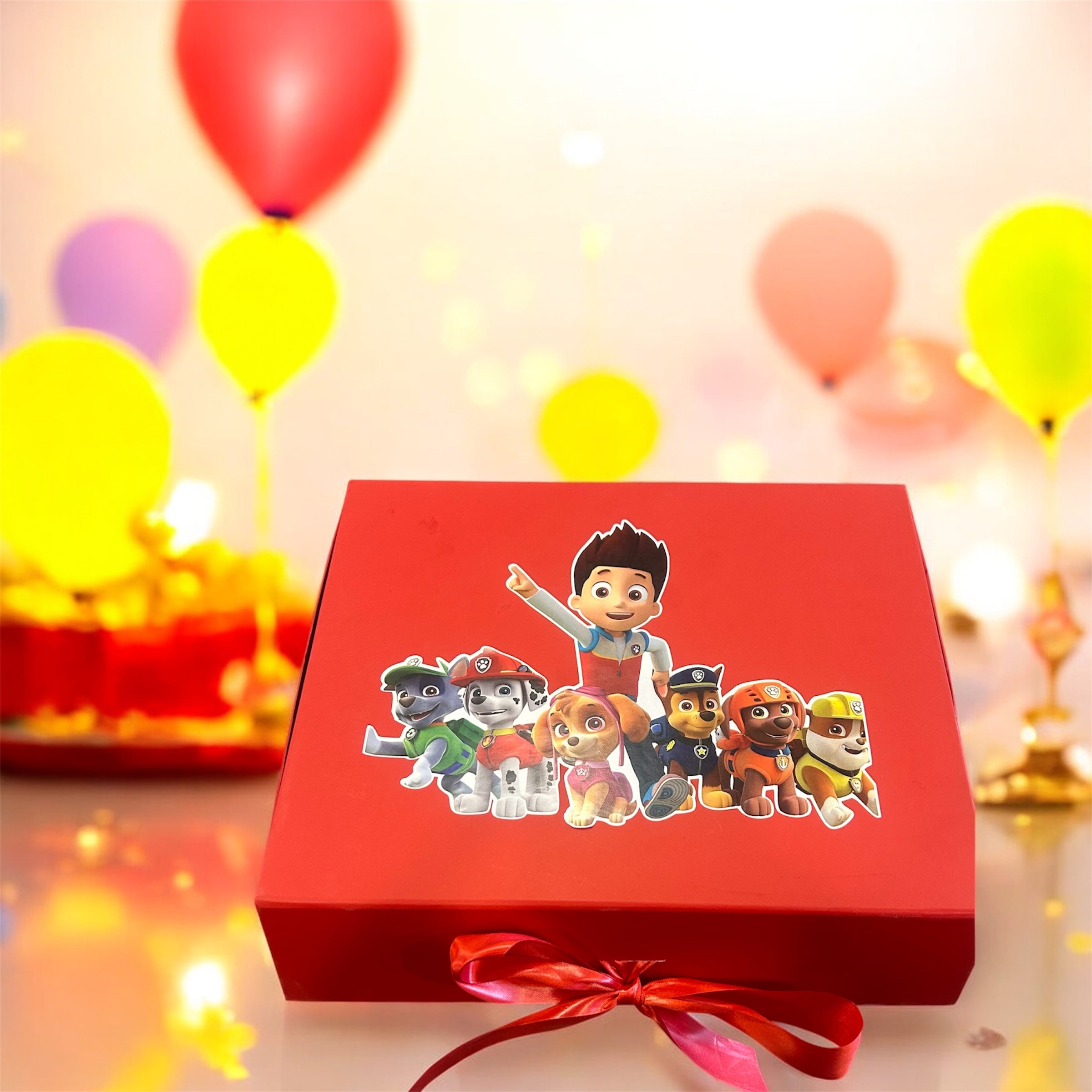 Ferrero Rocher and chocolate celebration gift box, customized birthday party gift hamper for adults and teenagers