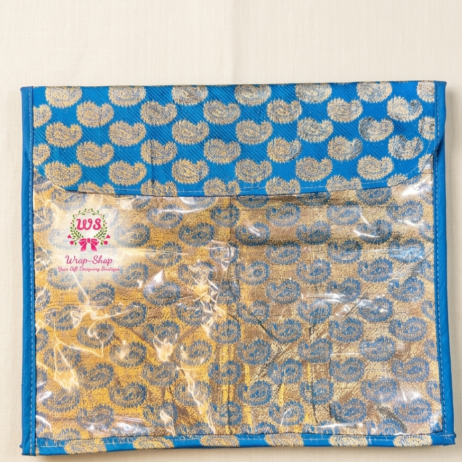 designer ethnic saree storage cover