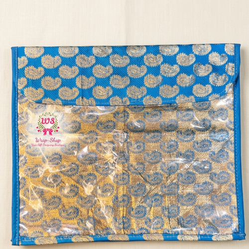 designer ethnic saree storage cover