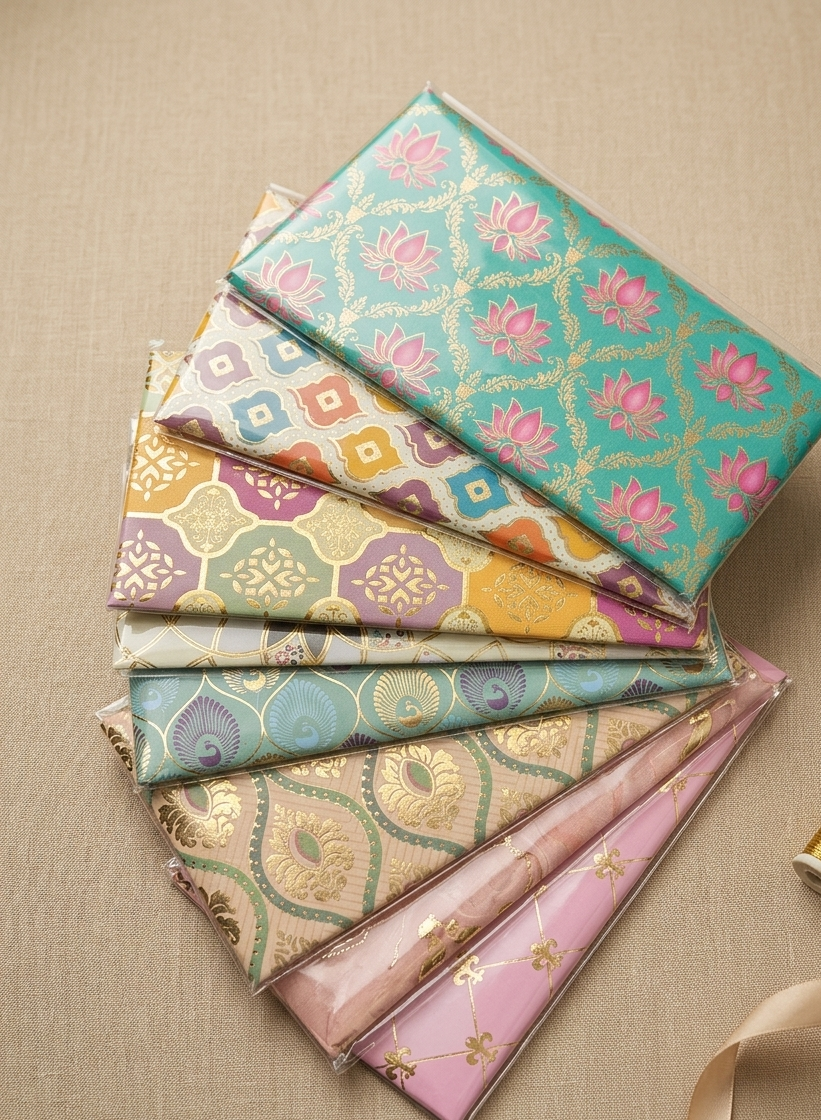designer wedding cash envelope