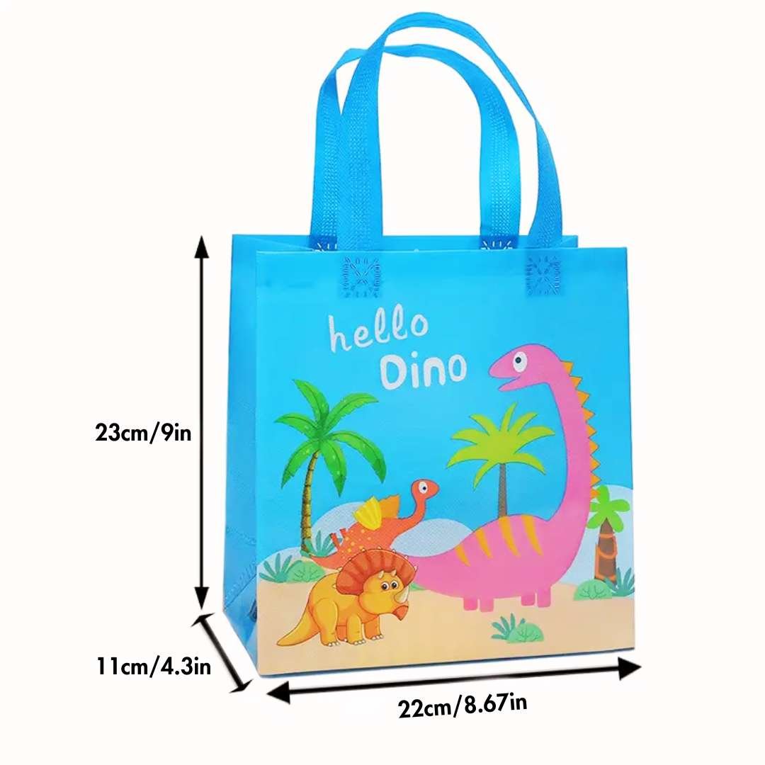 Multi-Purpose Reusable Hand Carry Bag – Dino, Mermaid, Unicorn, Space-Themed Gifting Bags for Kids’ Return Gifts