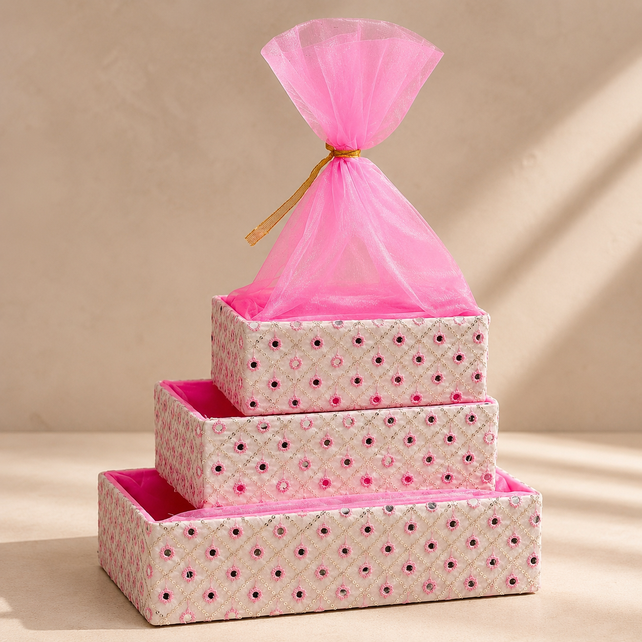 Premium FM Designer Gift Basket for elegant hamper packaging and festive gifting