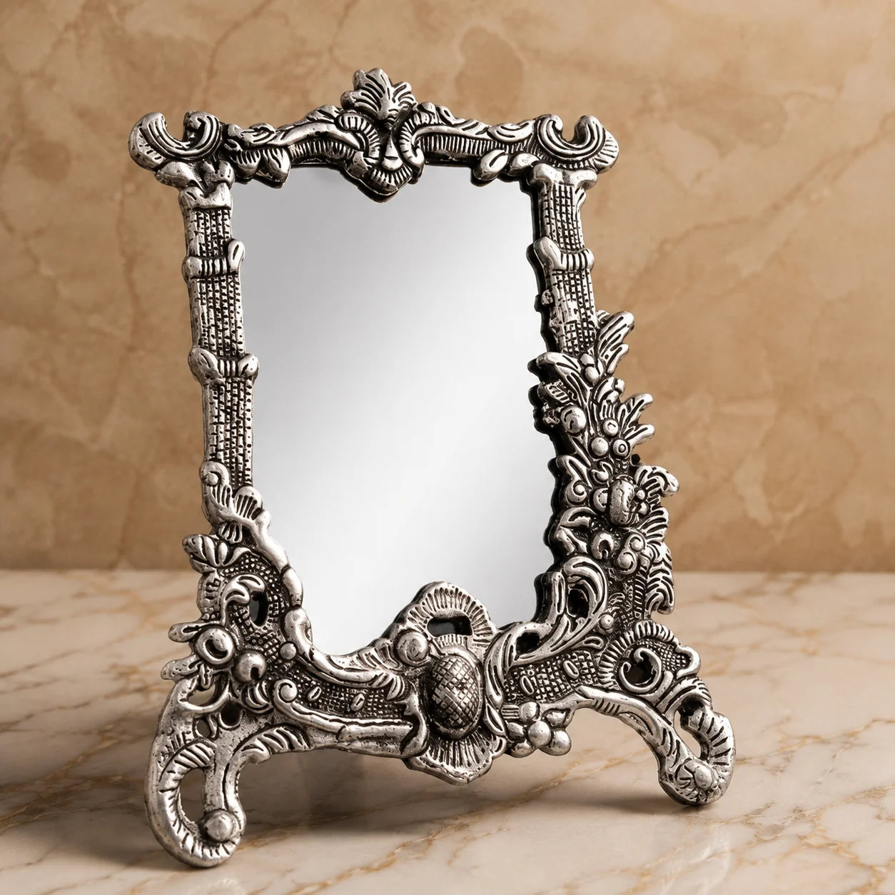 German Silver Photo Frame by Wrap Shap with premium metal construction and elegant silver finish, perfect for wedding return gifts, anniversaries, housewarming, corporate gifting, and personalised photo displays.