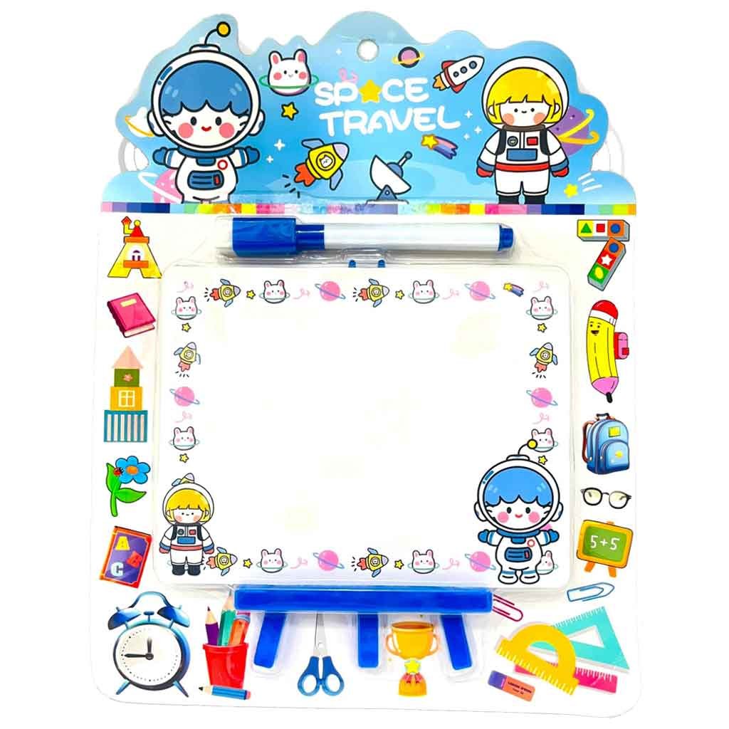 Kids’ Stationery Set – Whiteboard with Stand & Marker | Fun Learning Kit | Birthday Return Gift