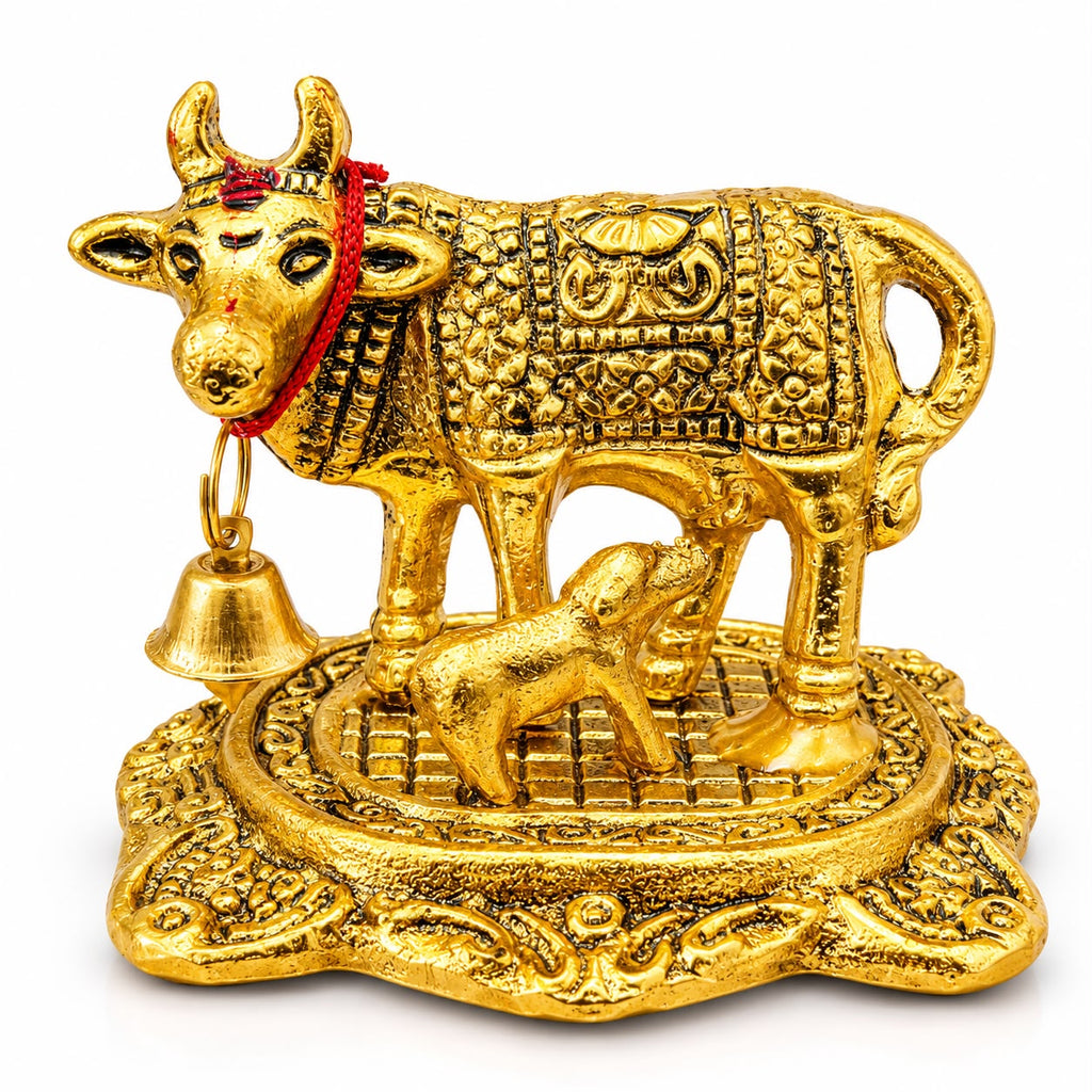 Golden Kamdhenu Cow for Diwali gifting