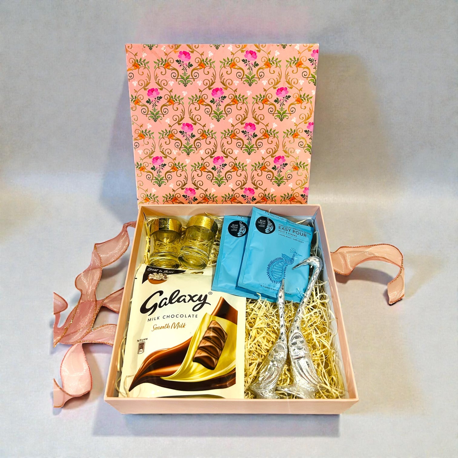 premium espresso glass coffee chocolate gift hamper 
