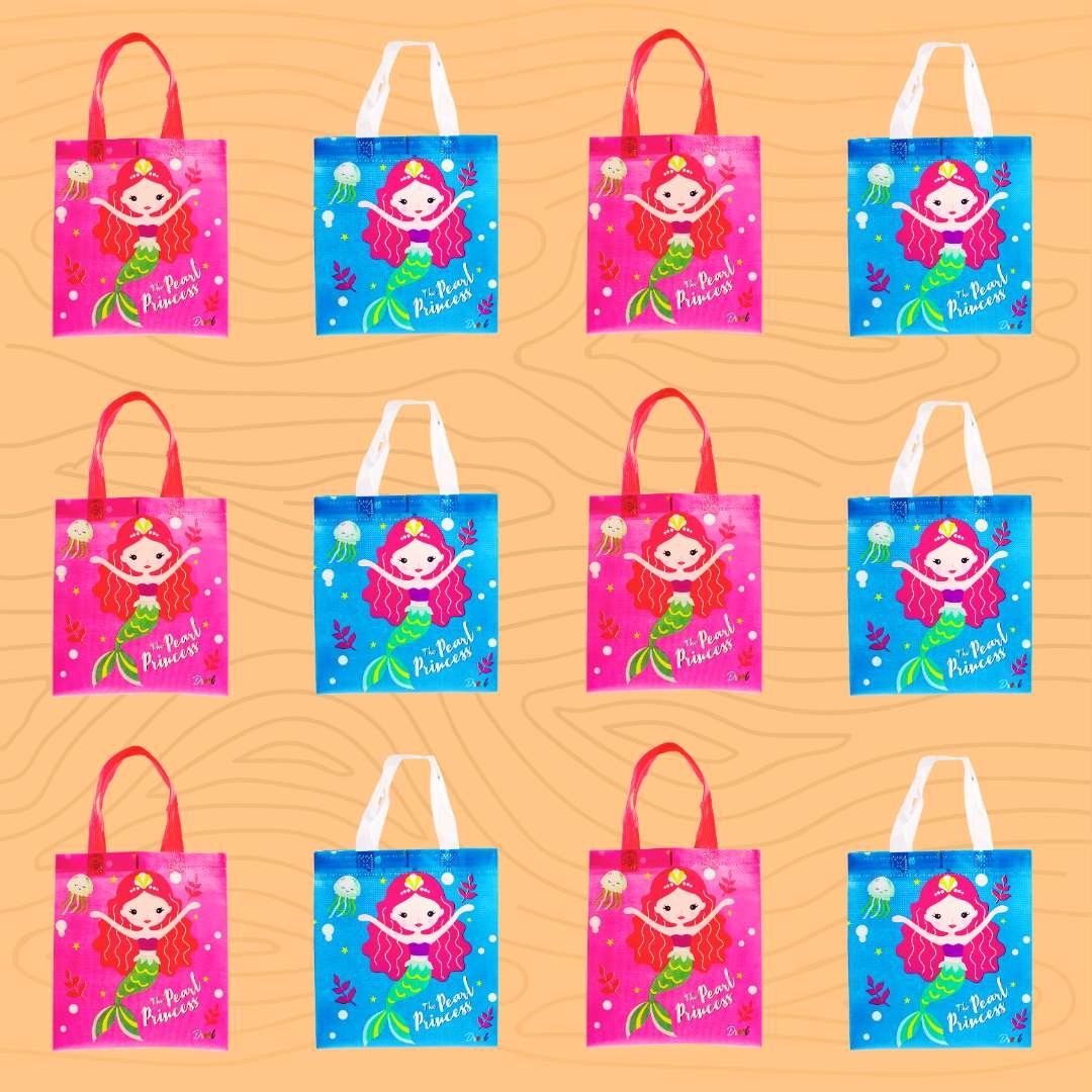 Multi-Purpose Reusable Hand Carry Bag – Dino, Mermaid, Unicorn, Space-Themed Gifting Bags for Kids’ Return Gifts