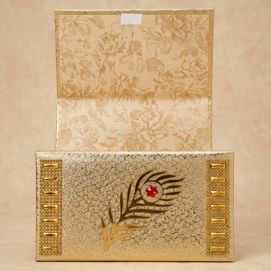 premium morpankh shagun envelope