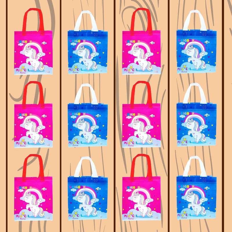 Multi-Purpose Reusable Hand Carry Bag – Dino, Mermaid, Unicorn, Space-Themed Gifting Bags for Kids’ Return Gifts