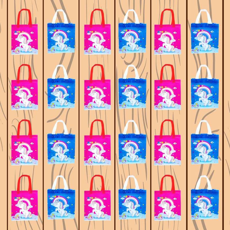 Multi-Purpose Reusable Hand Carry Bag – Dino, Mermaid, Unicorn, Space-Themed Gifting Bags for Kids’ Return Gifts