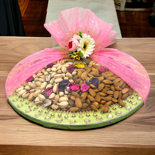 Premium Dry Fruit Platter: Cashew, Almond, Pistachio & Raisin (2kg)