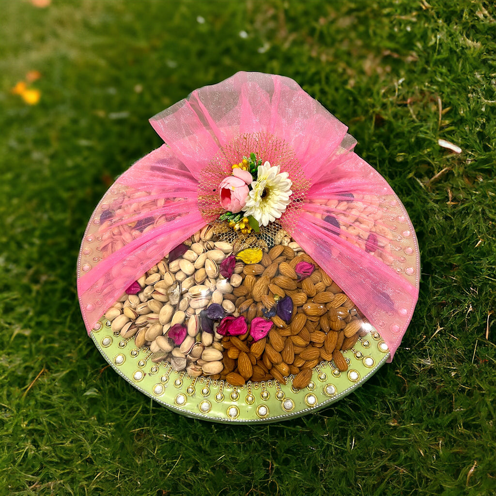 Premium Dry Fruit Platter: Cashew, Almond, Pistachio & Raisin (2kg)