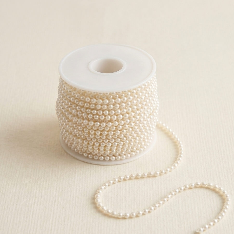Pearl lace for hamper and tray decoration